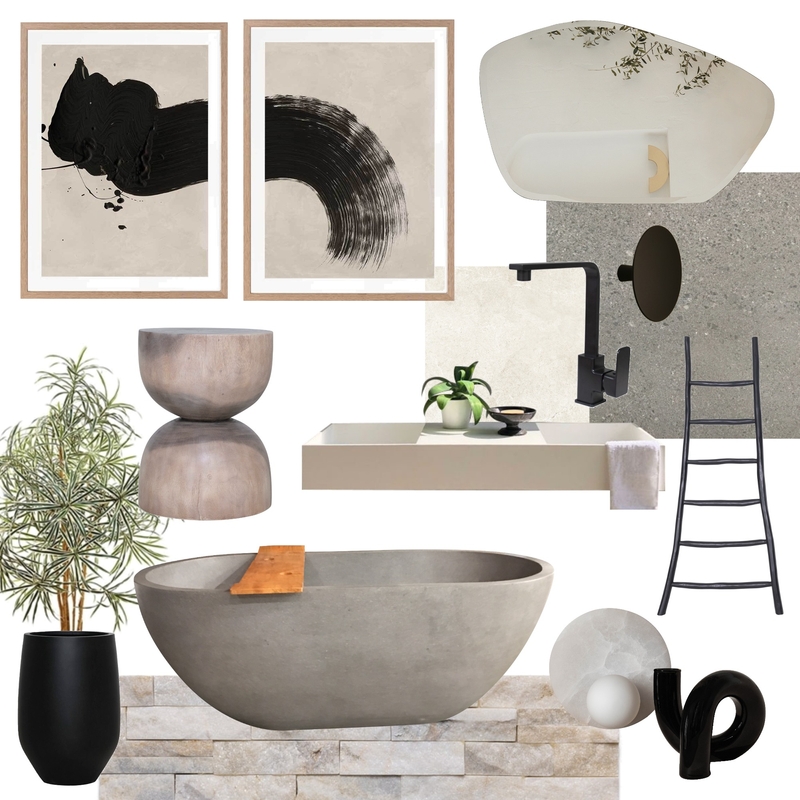 Zen Garden Bathroom Mood Board by Urban Road on Style Sourcebook