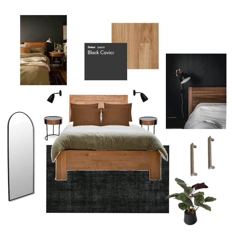 Dark & Stormy - Bedroom 2 Mood Board by Mojavé Interiors on Style Sourcebook