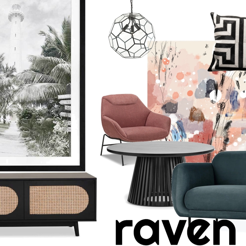 Raven Mood Board by olive+pine on Style Sourcebook