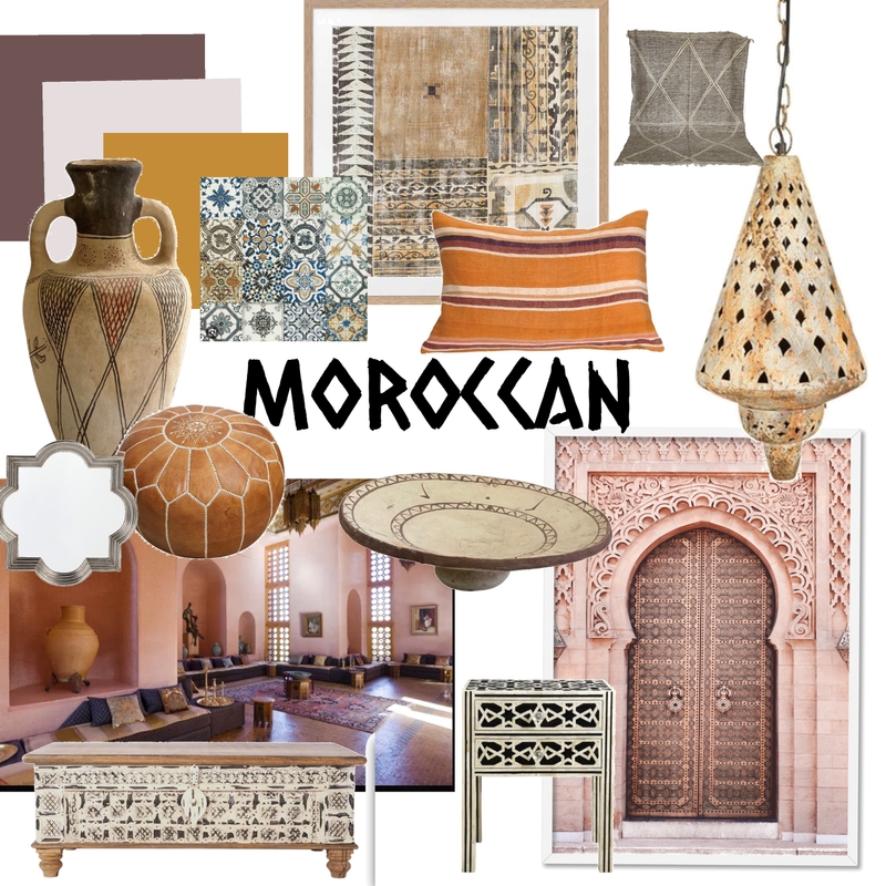 Moroccan Mood Board by designedbytan@gmail.com on Style Sourcebook