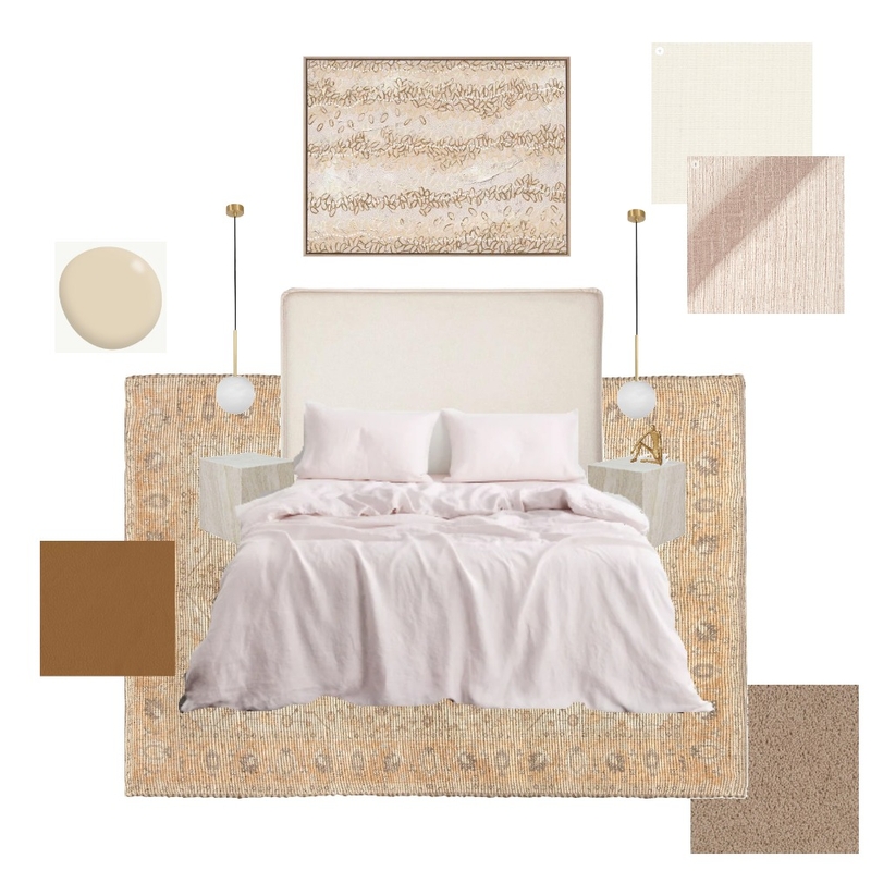 Module 9 Master Bed Sample Board Mood Board by LaurenGatt on Style Sourcebook