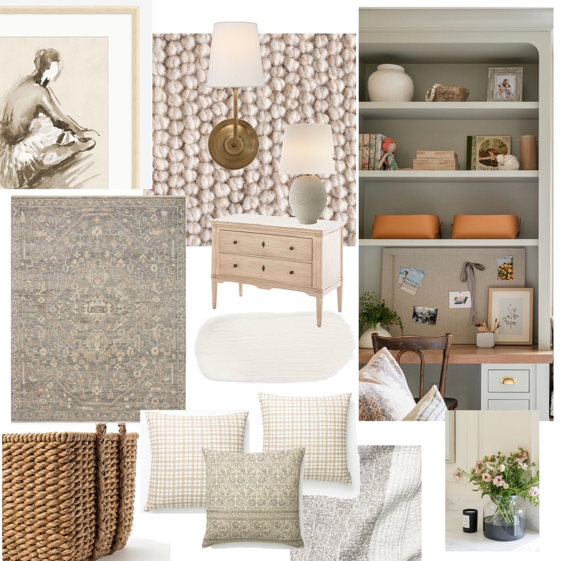 Harpers Bedroom Mood Board by Olivewood Interiors on Style Sourcebook