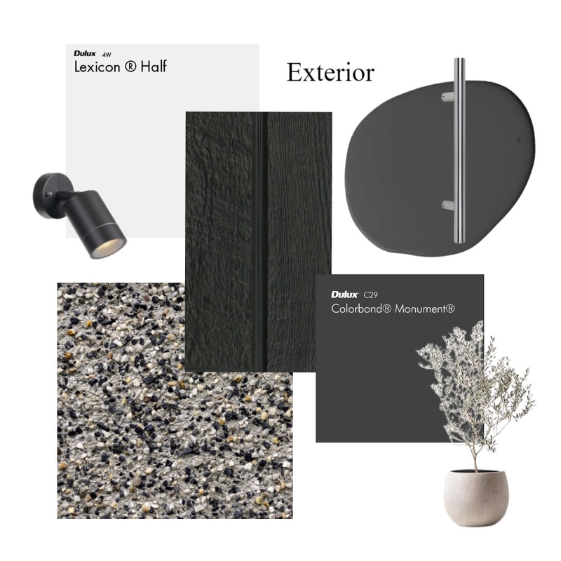 Keysor Spec - Exterior Mood Board by elisekeeping on Style Sourcebook