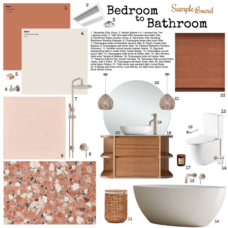 Bathroom Conversion Mood Board by Shayebeepops on Style Sourcebook