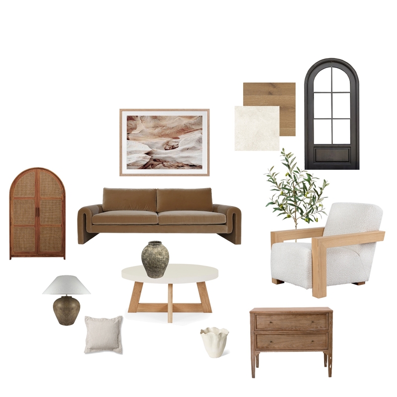 warm modern california house Mood Board by jmatys on Style Sourcebook