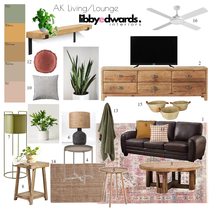 Sampleboard: Kalleske Lounge Refresh Mood Board by Libby Edwards on Style Sourcebook