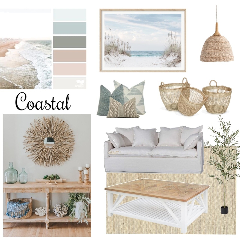 Coastal Mood Board by CW Curations on Style Sourcebook