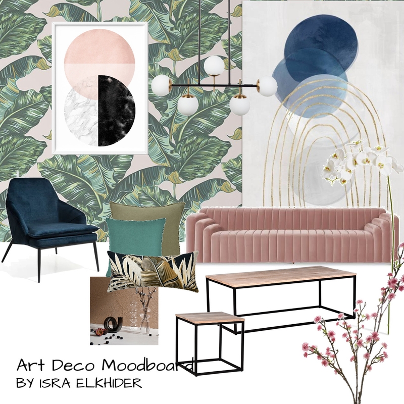 art deco moodboard 001 Mood Board by Isra Elkhider on Style Sourcebook