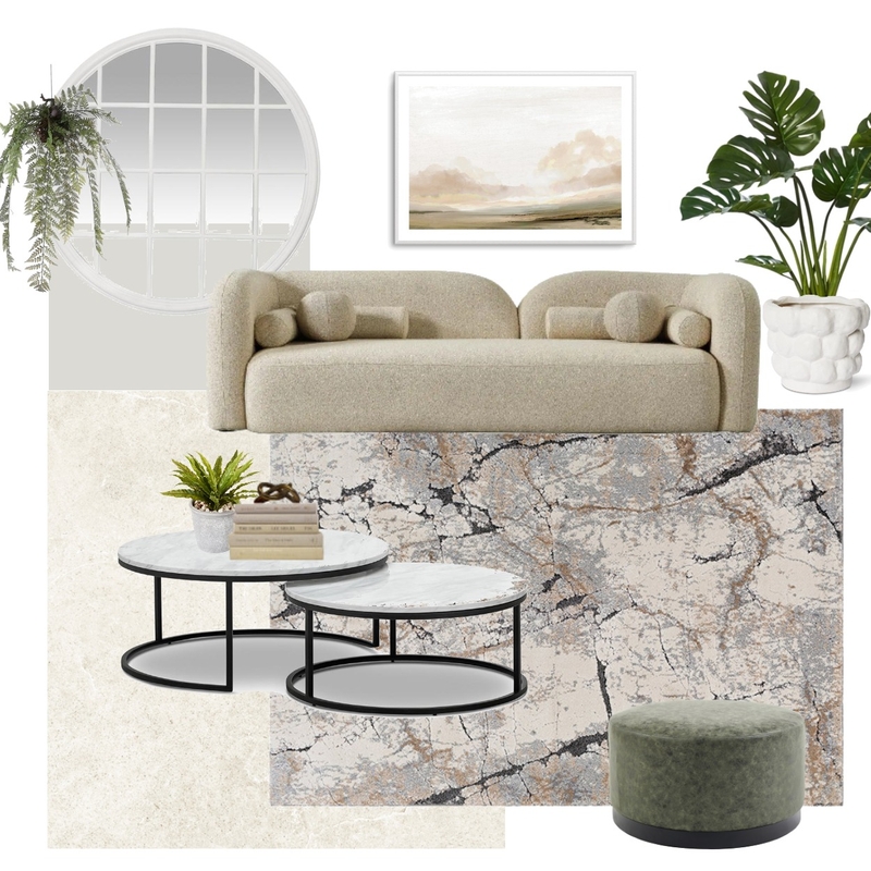 Mineral 444 Stone Mood Board by Unitex Rugs on Style Sourcebook