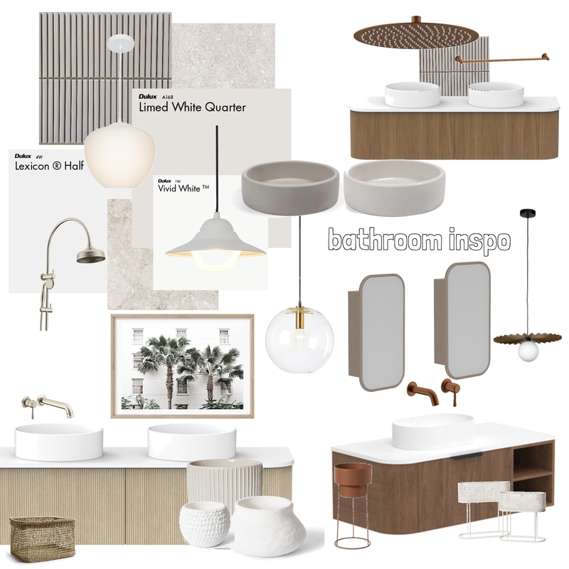 bathroom Inspo Mood Board by Casa Lancaster on Style Sourcebook