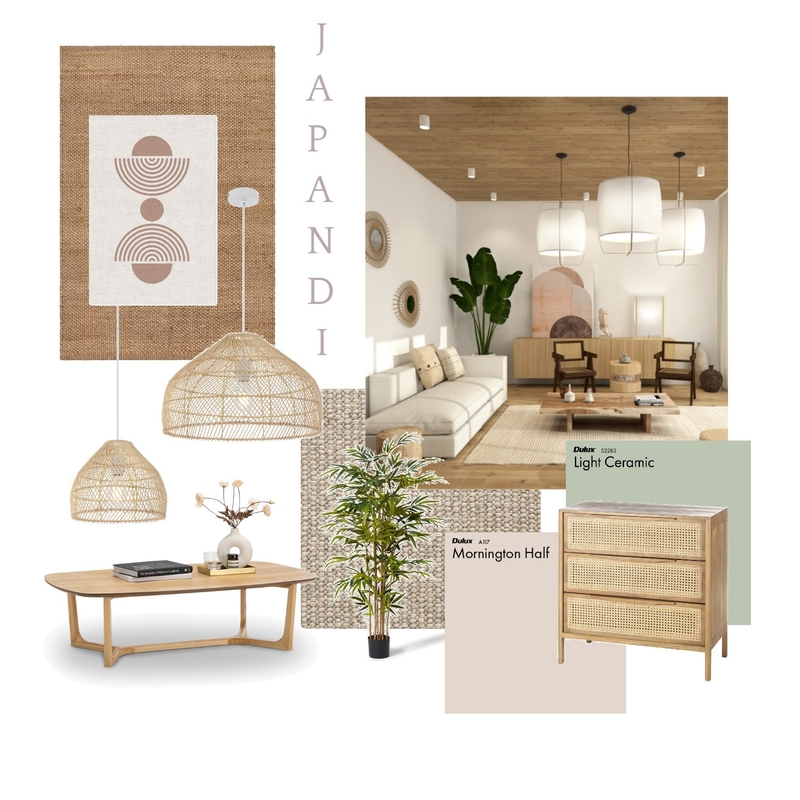 Japandi Mood Board by Megz0y on Style Sourcebook