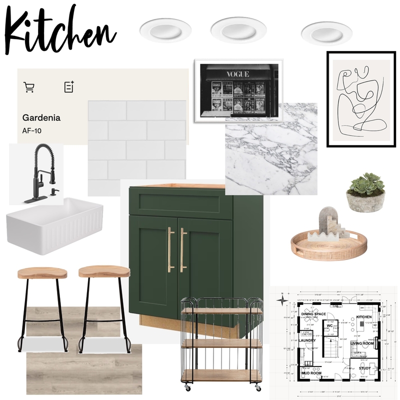 Kitchen Mood Board by jilliansatterley on Style Sourcebook