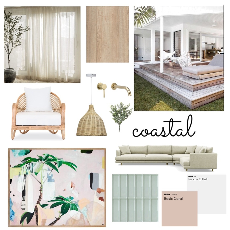 Coastal Mood Board by Kate Orchard on Style Sourcebook