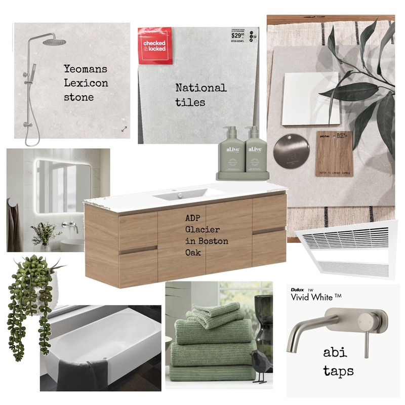 Bathrooms Mood Board by Glowandinspire on Style Sourcebook