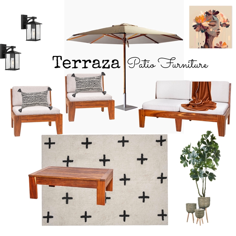 Terraza Patio Furniture Mood Board by undefined on Style Sourcebook