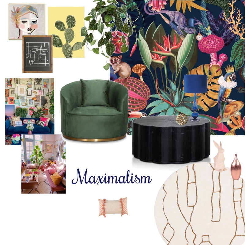 Maximalist Mood Board Mood Board by LauraDa on Style Sourcebook