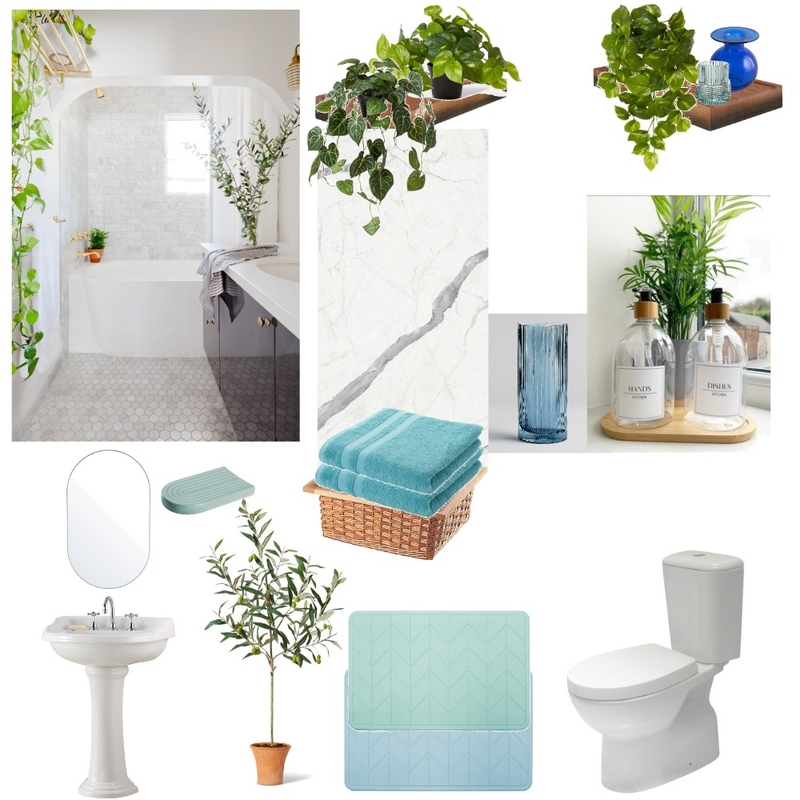 Mom's Bathroom Mood Board by Enchanted Designs on Style Sourcebook