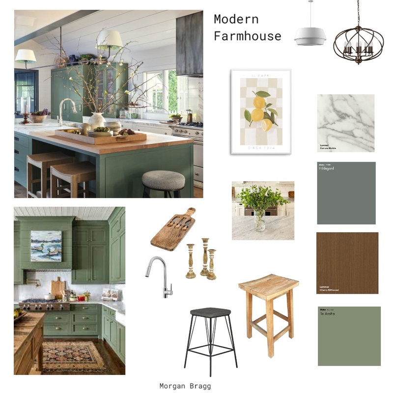 Modern Farmhouse Kitchen Mood Board by mbragg on Style Sourcebook