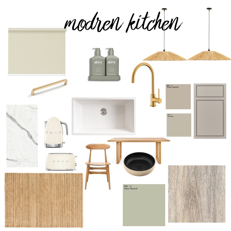 kitchen mode bord Mood Board by raneen811 on Style Sourcebook