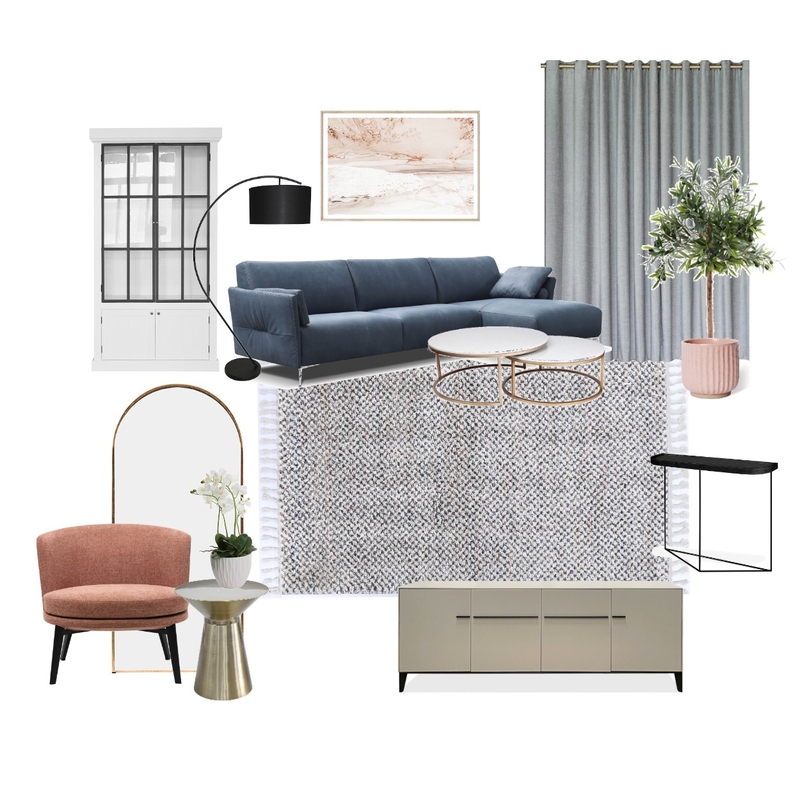 Living room Mood Board by Kate Yakhimovich on Style Sourcebook