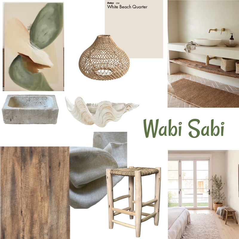 Wabi Sabi Mood Board by Jacquilr on Style Sourcebook