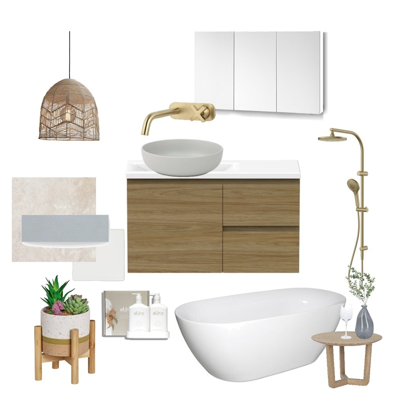 Tile selection coastal bathroom Mood Board by pickitstyle on Style Sourcebook