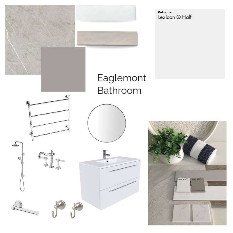 Eaglemont Bathroom Mood Board by Deb Davies on Style Sourcebook