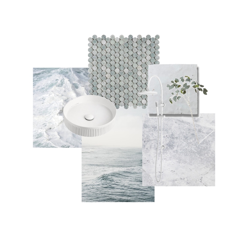 Ocean Spray Bathroom Mood Board by SALT SOL DESIGNS on Style Sourcebook