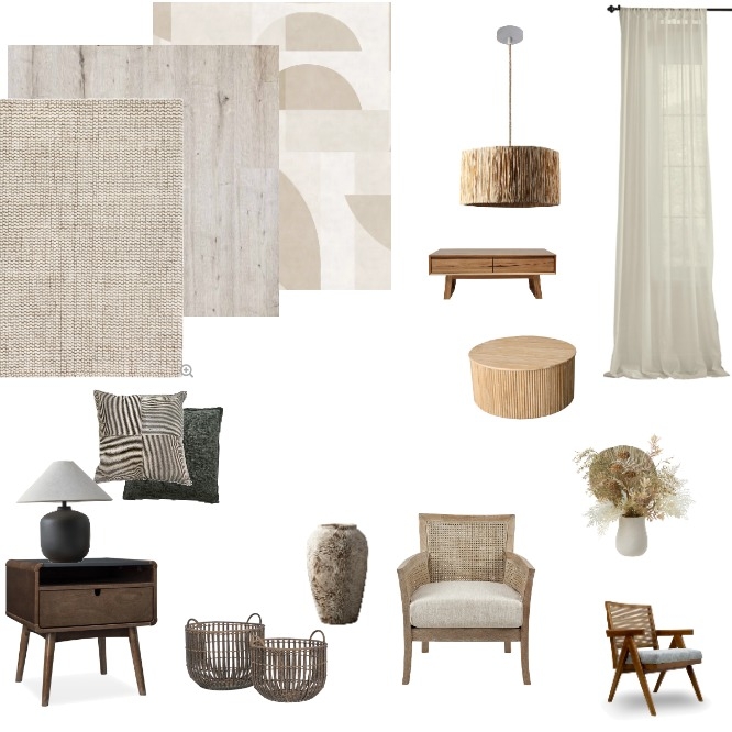 Mono Room Mood Board by amychanIDI on Style Sourcebook