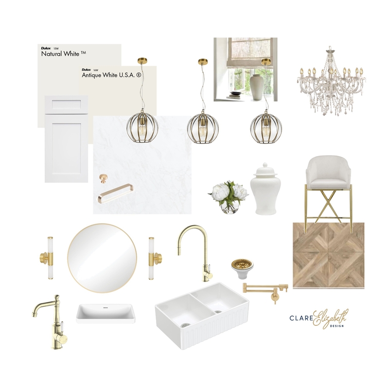 French Provincial Style Kitchen Mood Board by Clare Elizabeth Design on Style Sourcebook