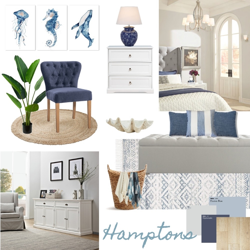 Hamptons Mood Board by Riya G on Style Sourcebook