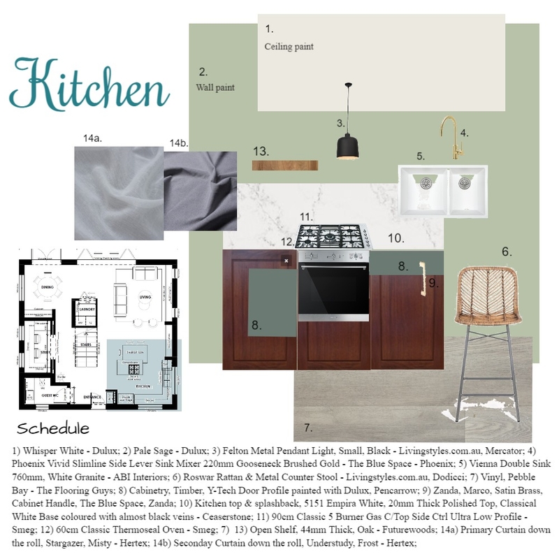 Kitchen Mood Board by AndreG on Style Sourcebook