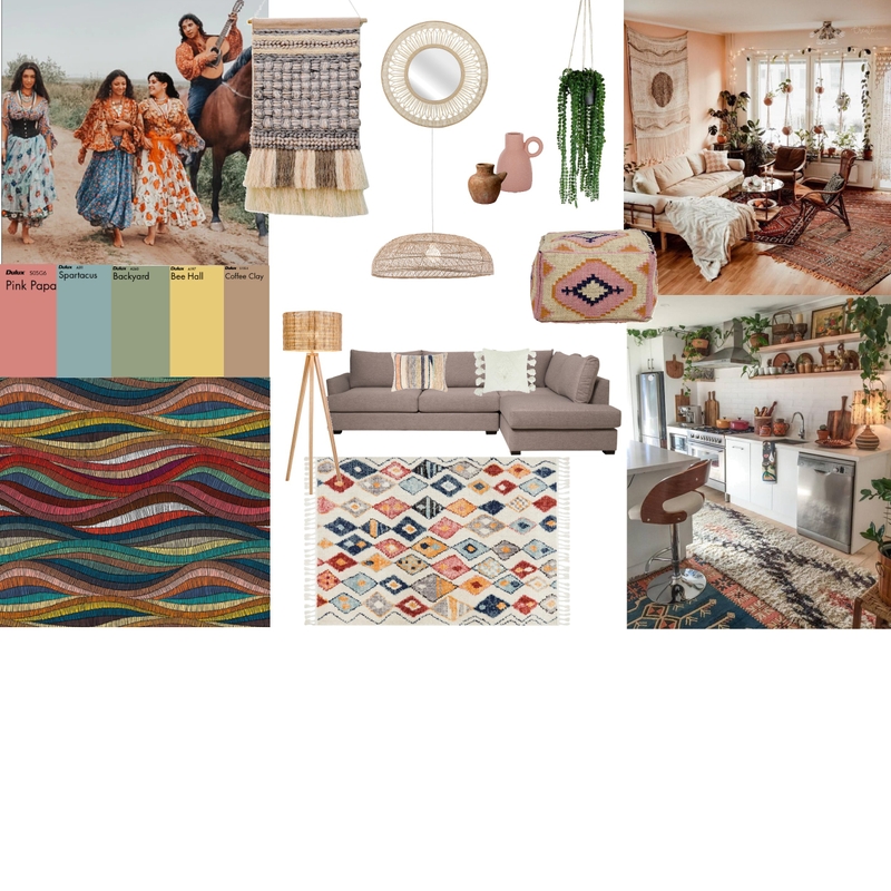 bohemian Mood Board by SahelIzadi on Style Sourcebook