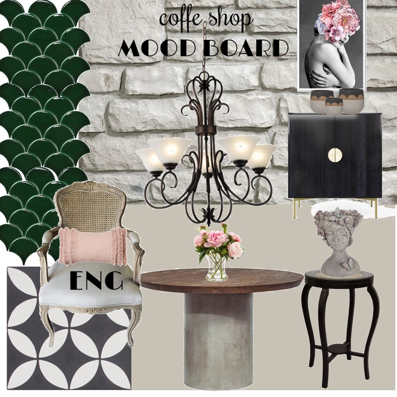 mood board coffe shope Mood Board by Huda shaban on Style Sourcebook