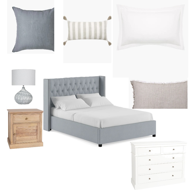 Realistic Hamptons Bedroom Mood Board by Kirstdeee on Style Sourcebook