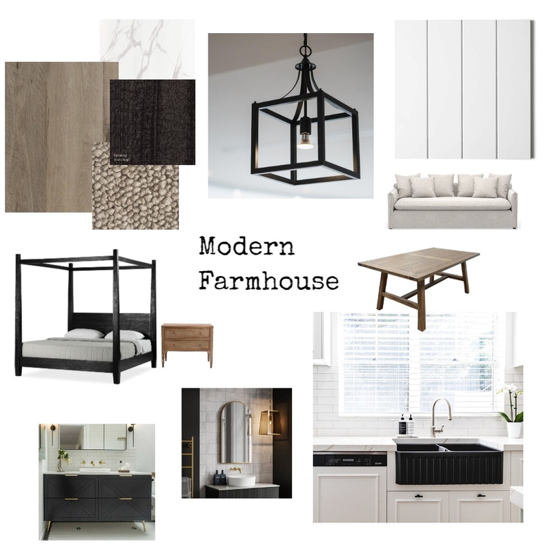 Modern Farmhouse Mood Board by tleonard on Style Sourcebook