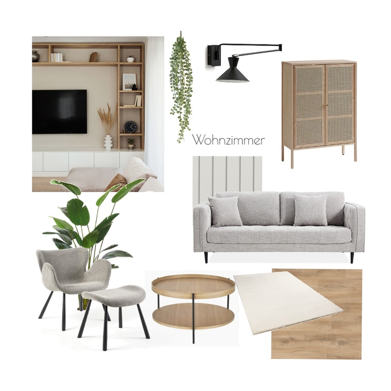 Wohnzimmer Scandi Variante Mood Board by RiederBeatrice on Style Sourcebook