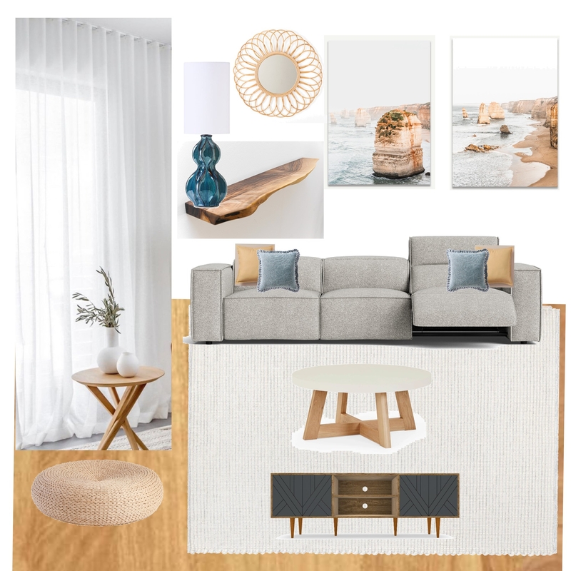 Coastal Vibe Mood Board by AKM on Style Sourcebook