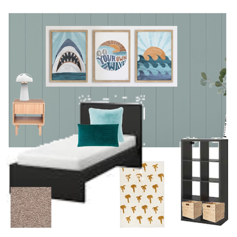 Reub's Room Mood Board by AKM on Style Sourcebook