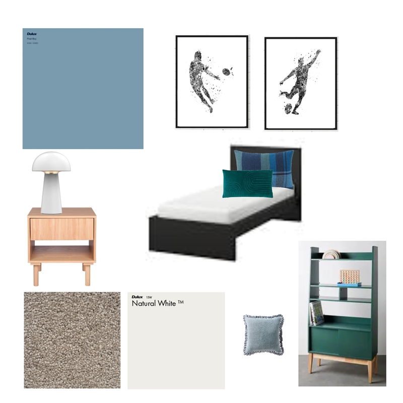 Harry's Room Mood Board by AKM on Style Sourcebook