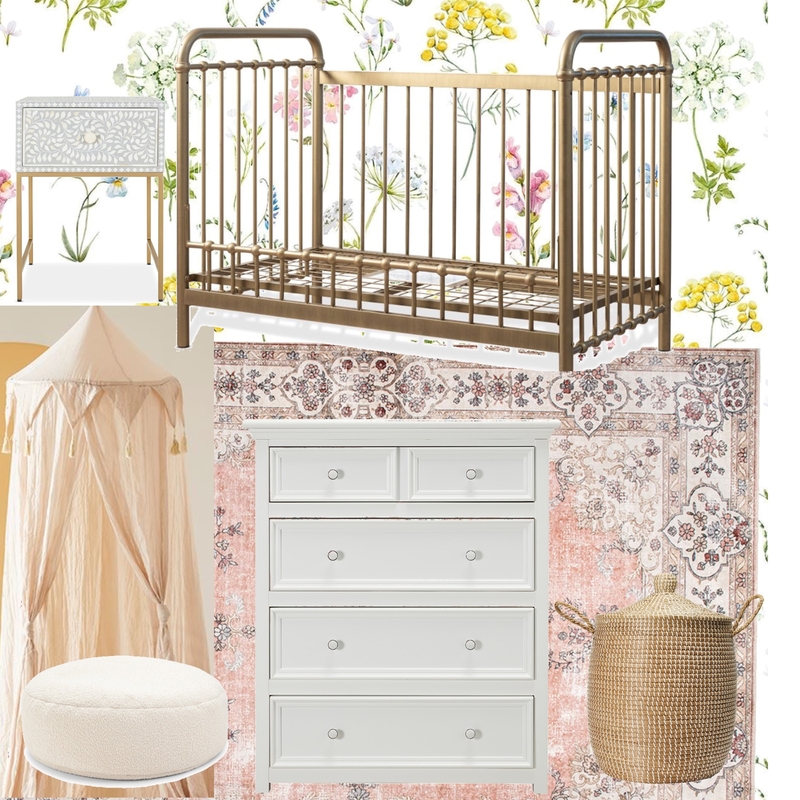 Girls room Mood Board by Aziza on Style Sourcebook