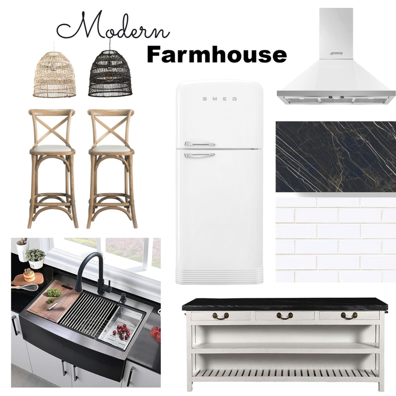 Modern Farmhouse Mood Board by blessed lady on Style Sourcebook