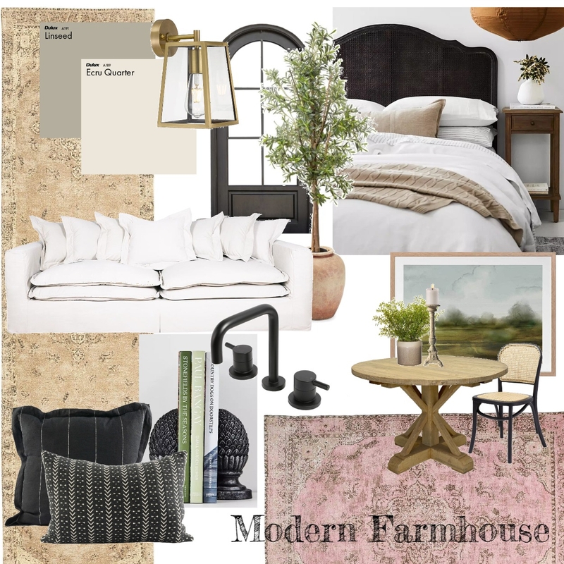 Modern Farmhouse Mood Board by Shantelle on Style Sourcebook