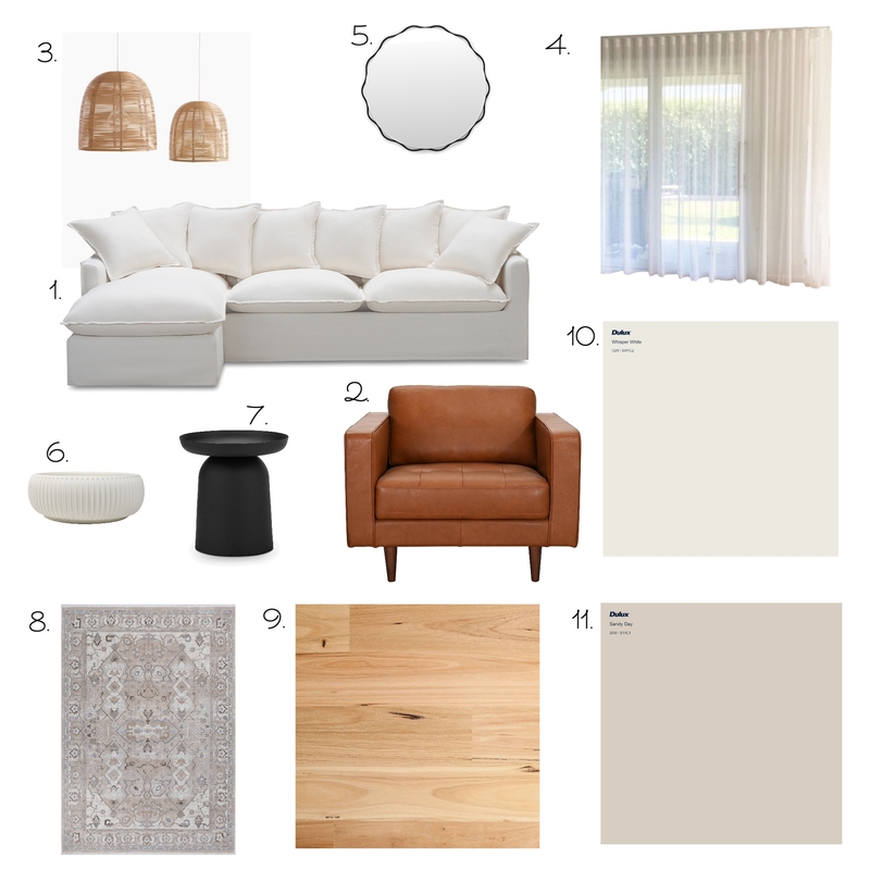 sample board jones living room Mood Board by jasminezalena on Style Sourcebook