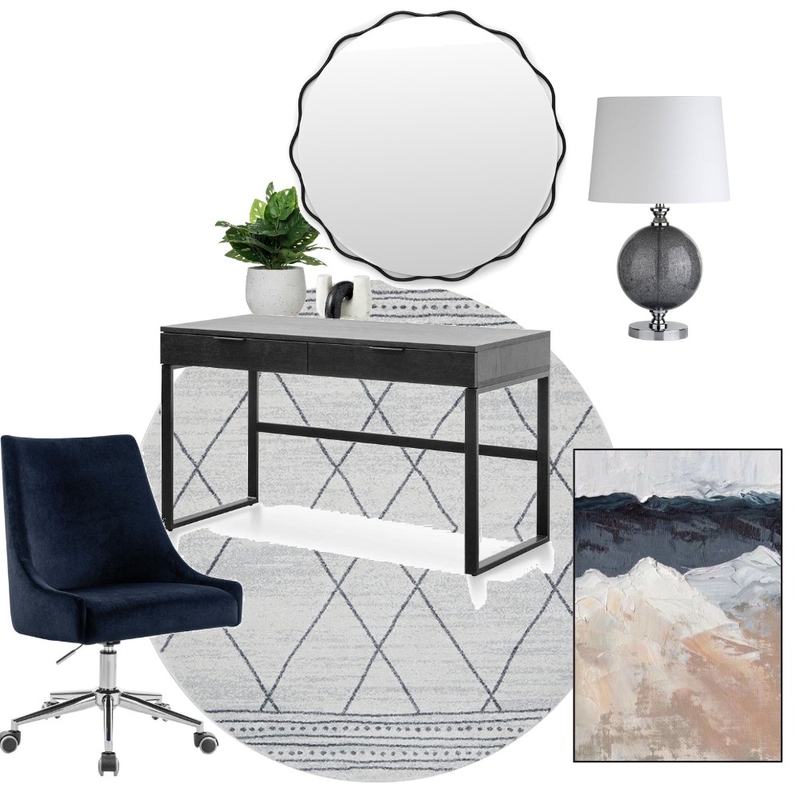MJ Study Interior Design Mood Board by Renee