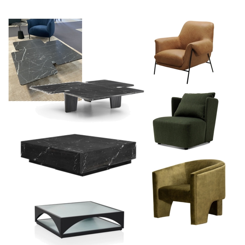 Jan - Selections for coffee tables and occasional chairs Mood Board by Jennypark on Style Sourcebook