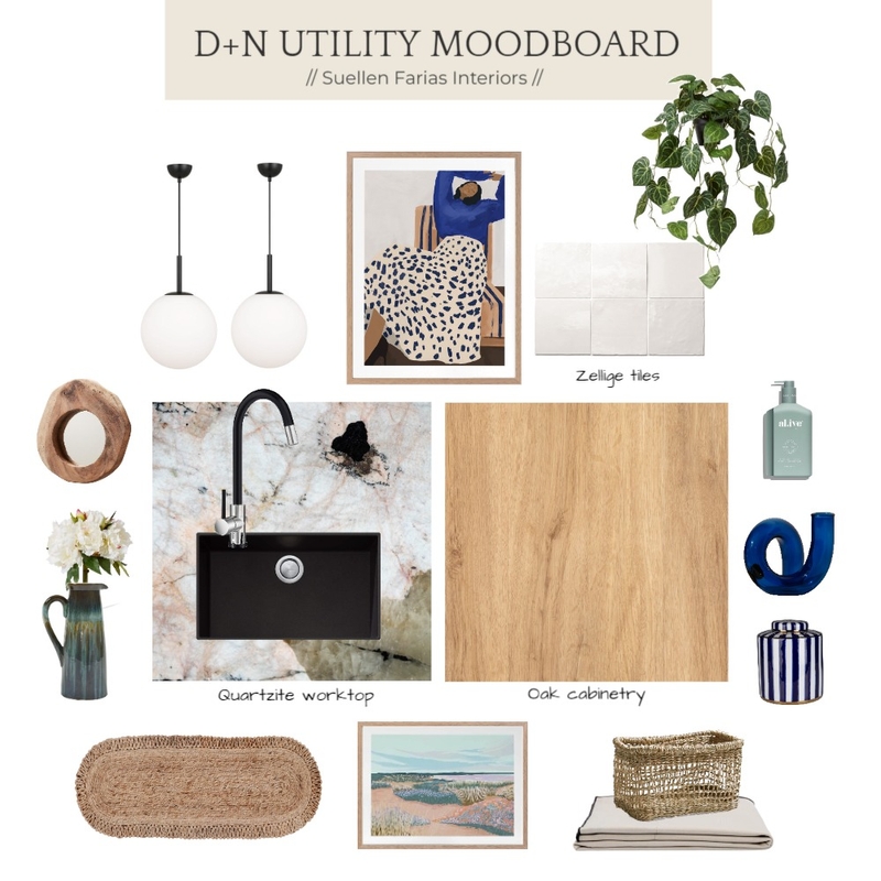 Denise & Nick Utility Mood Board by SuellenFarias on Style Sourcebook