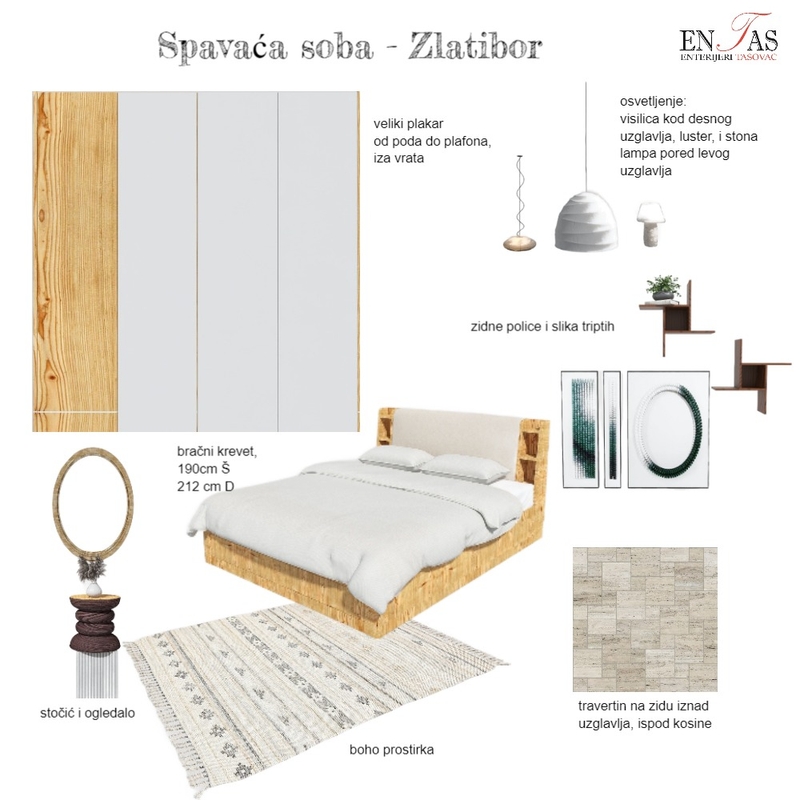 Spavaća soba - Zlatibor - mood board Mood Board by Fragola on Style Sourcebook