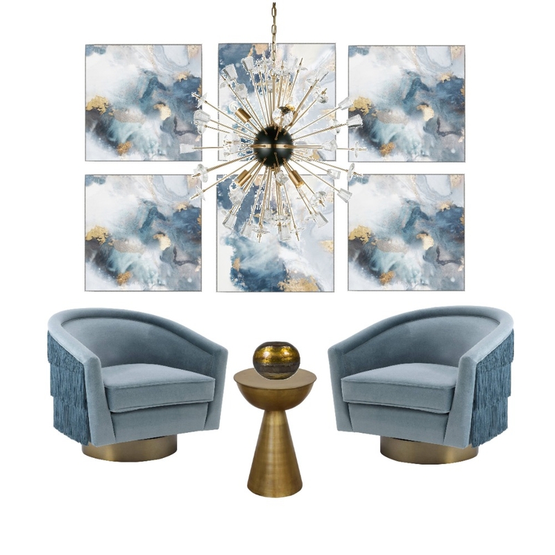 blue luxury livingroom Mood Board by welda on Style Sourcebook