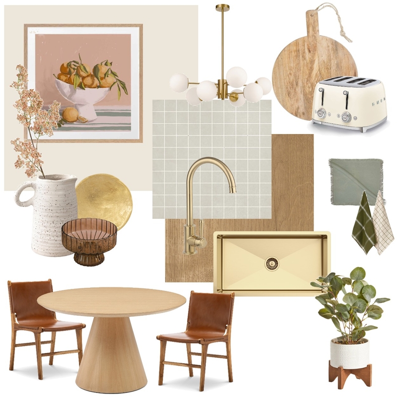 Warm Kitchen Mood Board by westofhere on Style Sourcebook